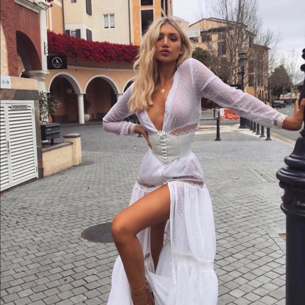 Boohoo Mesh dress